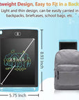 LCD Writing Tablet Environmental Protection, Erasable and Reusable Portable Electronic Drawing Tablet