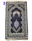 Luxury Pink Gobelin Floral Heart Rug