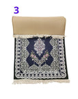 Luxury Pink Gobelin Floral Heart Rug