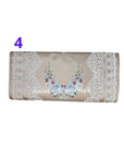 Luxury Pink Gobelin Floral Heart Rug