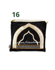 Premium Embroidered Prayer Mat with Mihrab Design With Bag