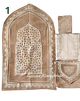 The Royal Luxury Prayer Set (Foam-Backed) – 4 Pieces
