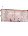 Luxury Pink Gobelin Floral Heart Rug