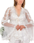 Luxury bridal women's pajamas