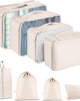 8 Travel Organizer Pouches (4 sets)