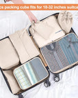 8 Travel Organizer Pouches (4 sets)