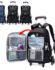 School Bag with Six Wheels