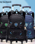 School Bag with Six Wheels