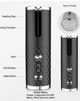 Cordless Automatic Curler (Model No HG-007)