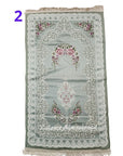 هدية رمضان فاخرة - سجادة صلاة بتصميم الزهور