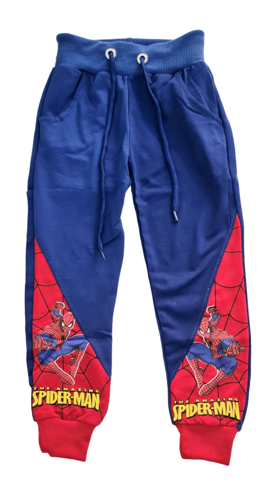 Boys Spiderman Costume (Blue)