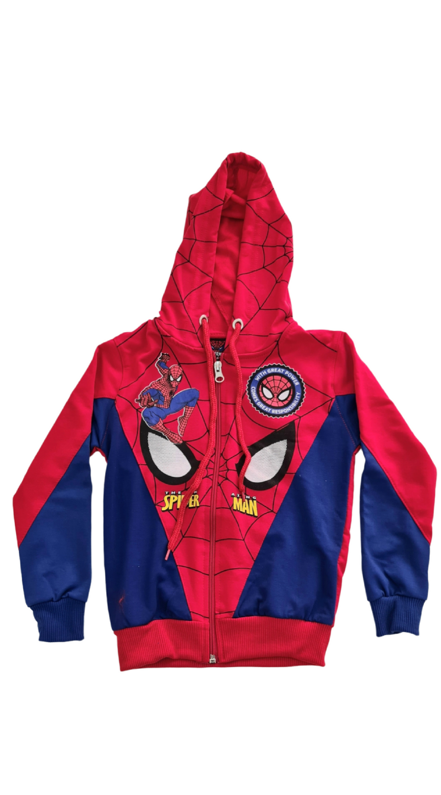 Boys Spiderman Costume (Red)