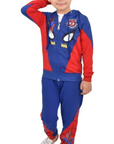 Boys Spiderman Costume (Blue)