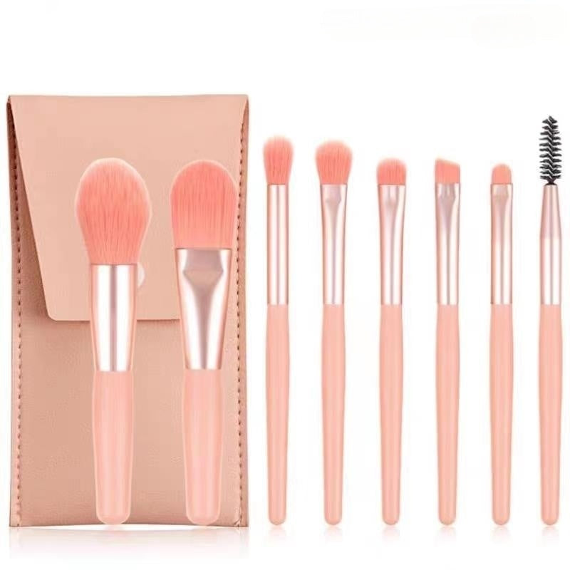 8 PCS makeup brushes set professional for Cosmetics with Makeup Bag