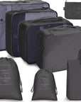 8 Travel Organizer Pouches (4 sets)