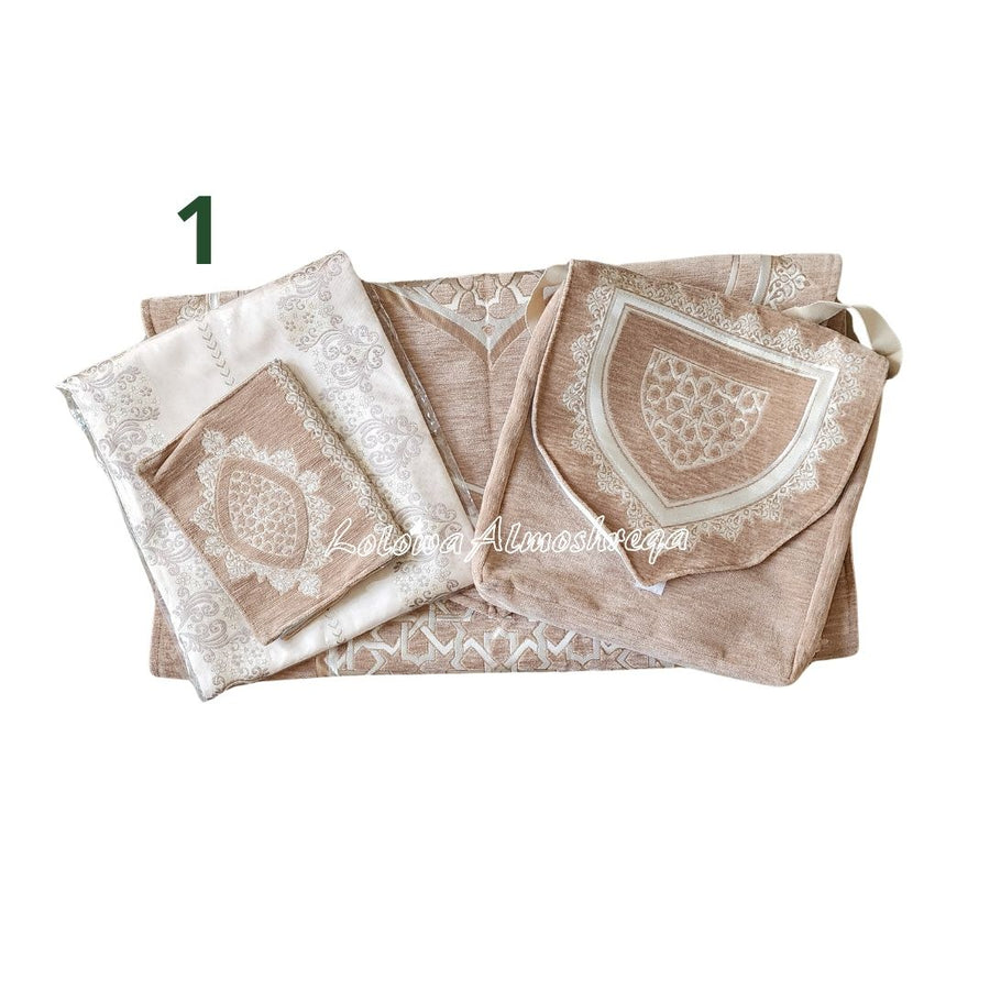 The Royal Luxury Prayer Set (Foam-Backed) – 4 Pieces