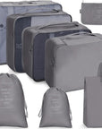 8 Travel Organizer Pouches (4 sets)