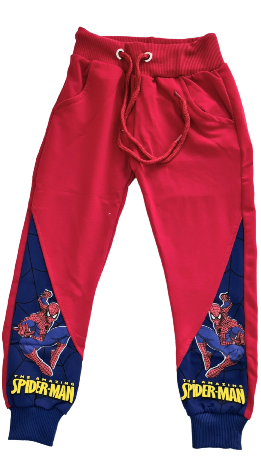 Boys Spiderman Costume (Red)