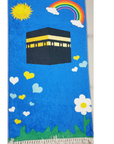 Special prayer rugs for children - photo of Kaaba