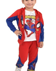 Boys Spiderman Costume (Red)