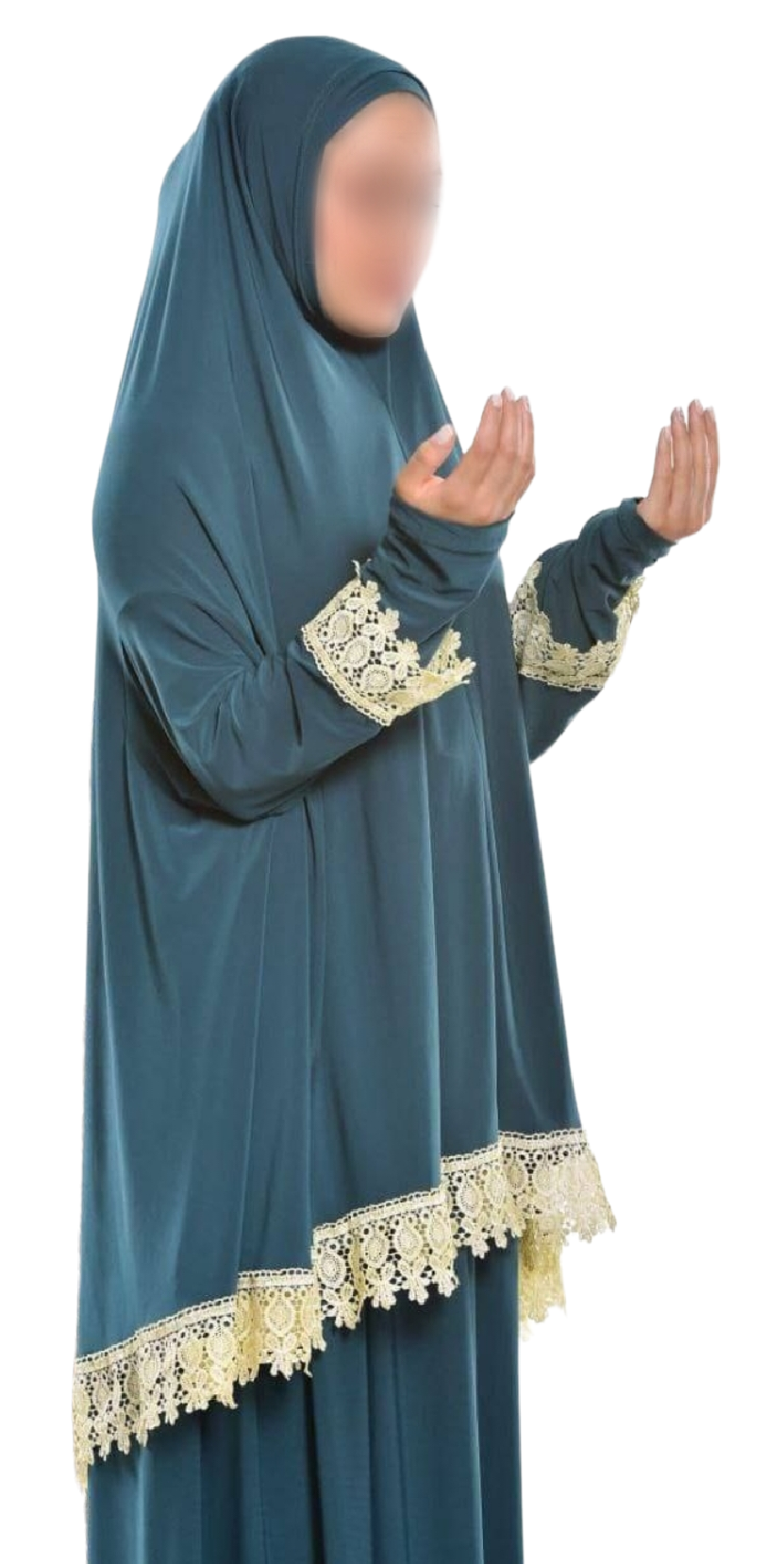 Two-piece prayer set for women Lycra