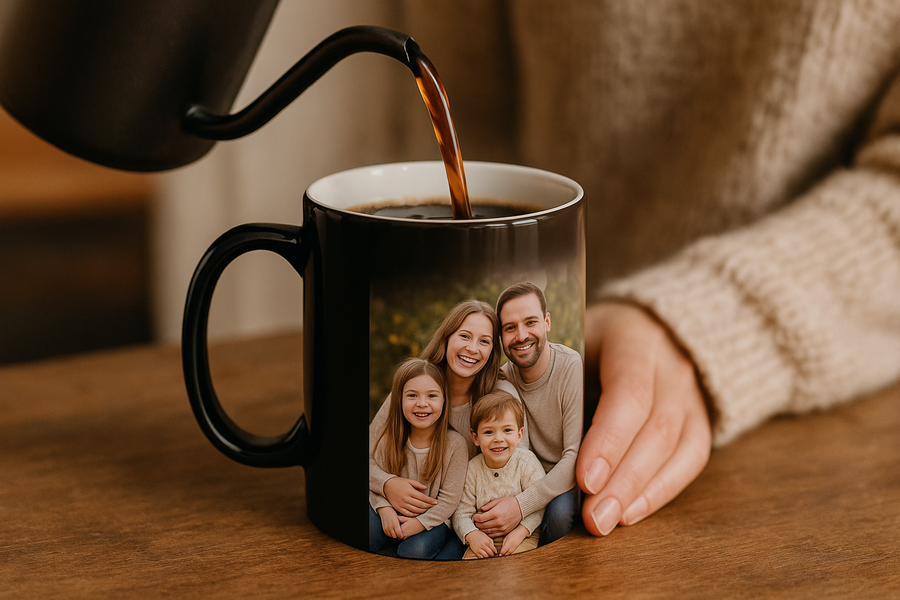 صورة استخدام الكوب السحري