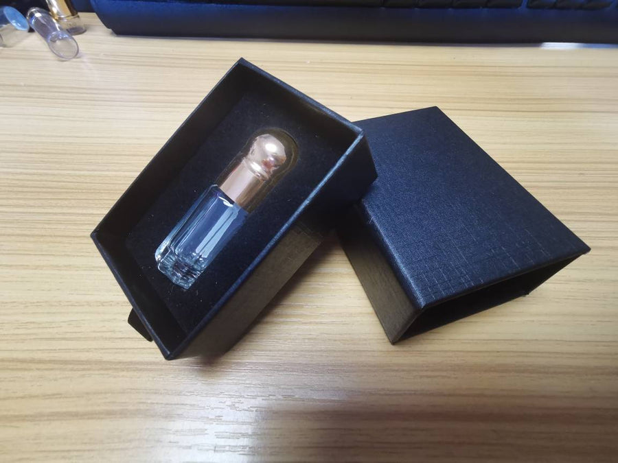 3ml Clear Empty Perfume Oil Bottle with Luxury Box