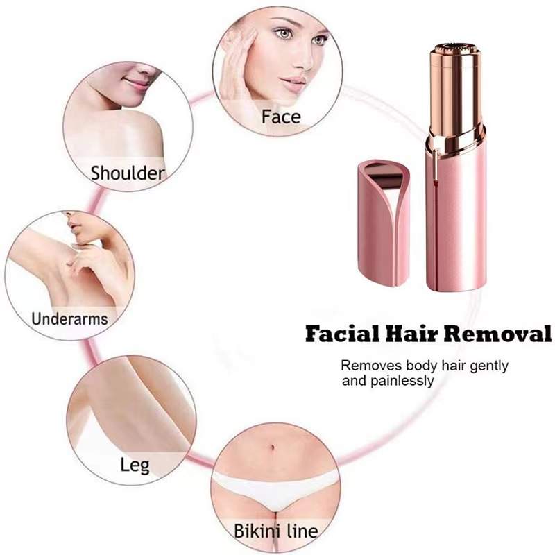 Rechargeable Facial Hair Remover, Maintain Skin Care, Smart Mini Facial Hair Remover