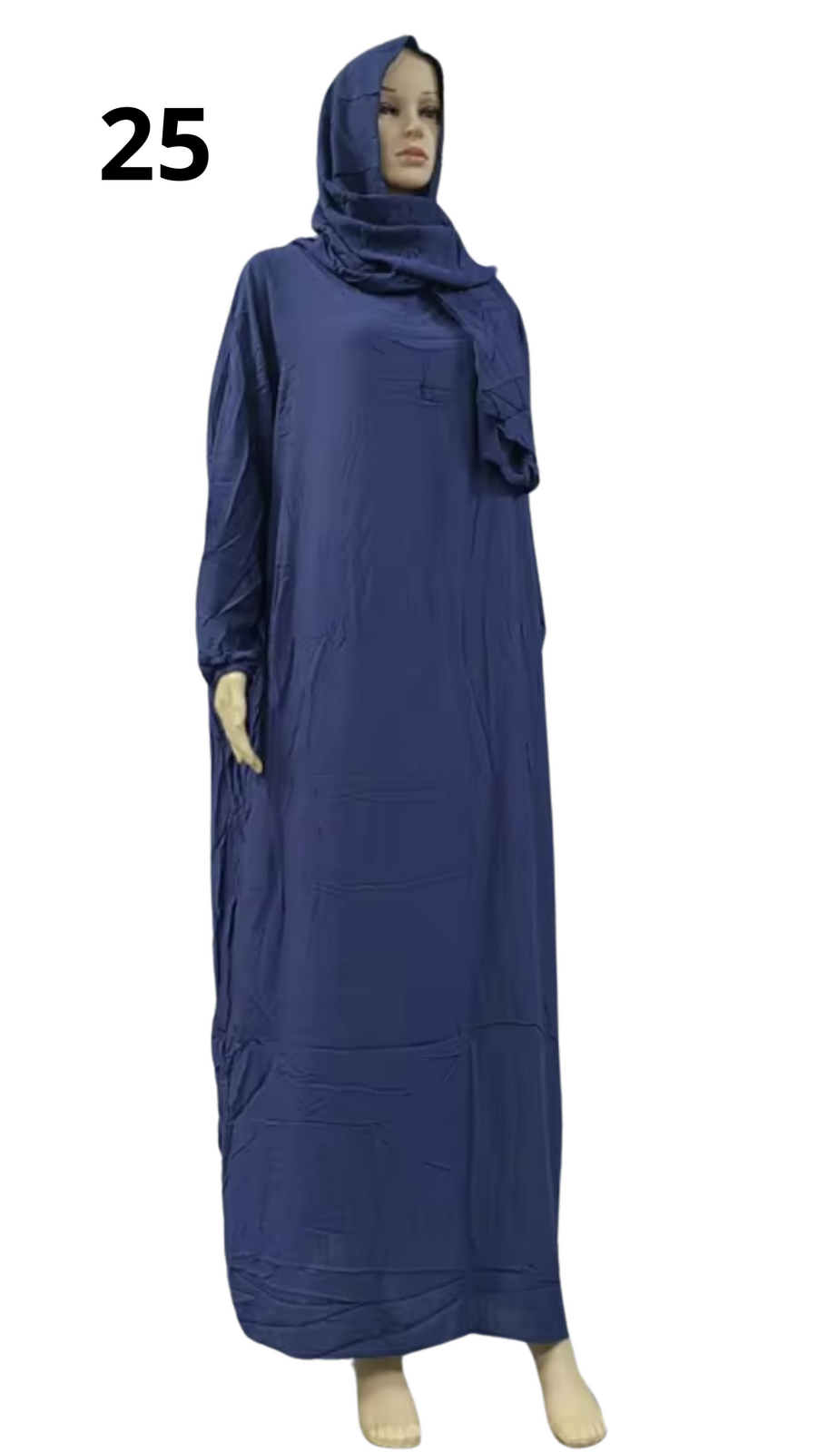 Cotton prayer garment in bright colors for girls aged 14-17 years