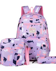 3-Piece Backpack Set