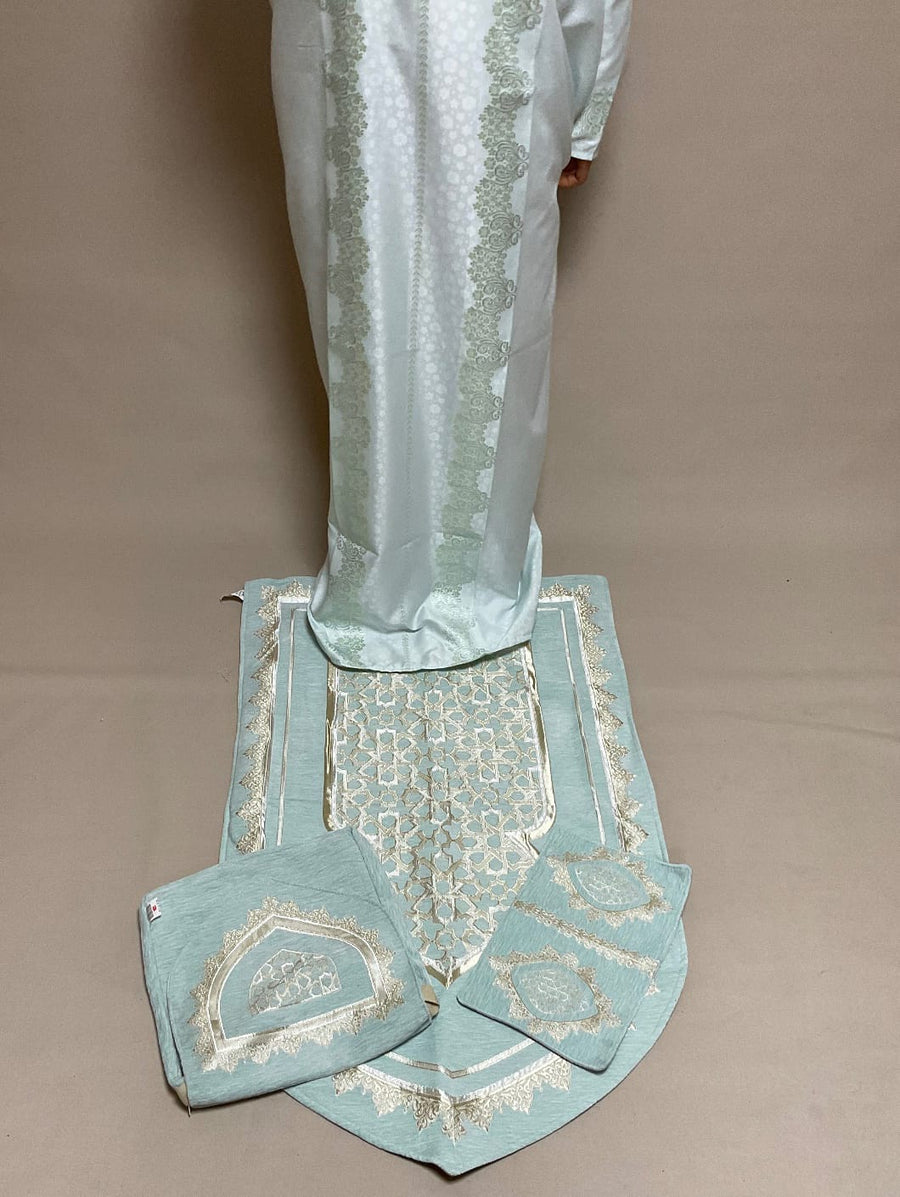 The Royal Luxury Prayer Set (Foam-Backed) – 4 Pieces