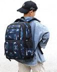 School Bag with Six Wheels – 3 Pieces