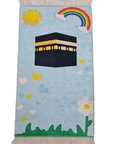 Special prayer rugs for children - photo of Kaaba