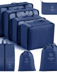 8 Travel Organizer Pouches (4 sets)